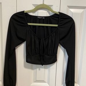 square neck crop top